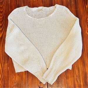 Paloma Wool Cream Knit Sweater